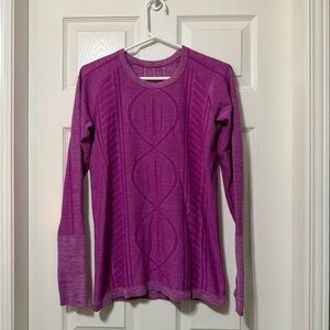 Lululemon athletica restless pullover size 8 euc